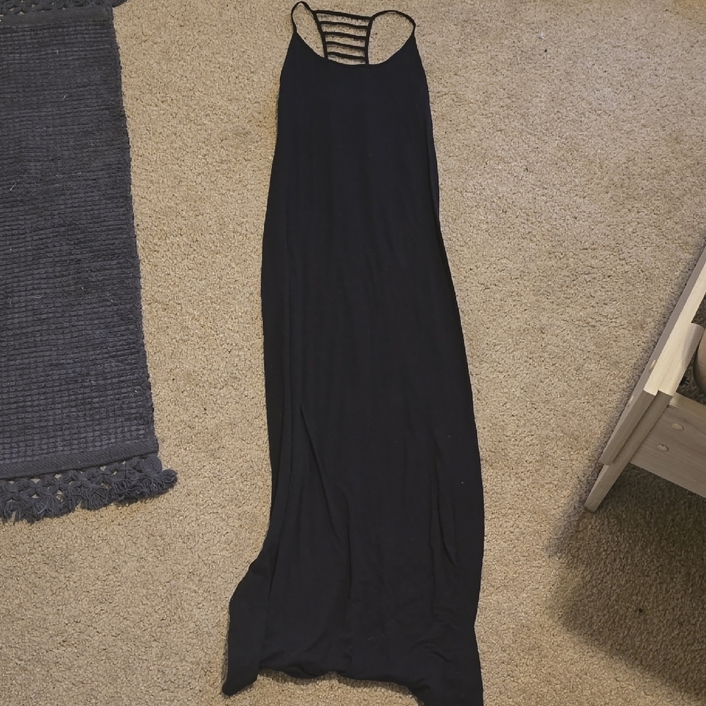 Elegant Black Maxi Dress